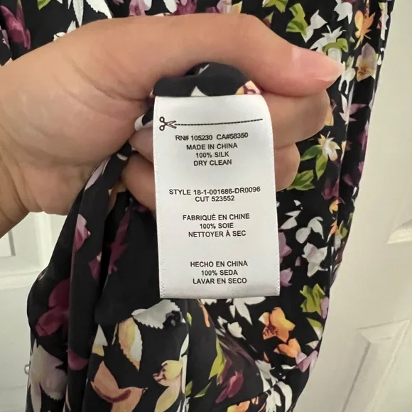 Equipment Tira Silk Shift Dress - Picture 8 of 8